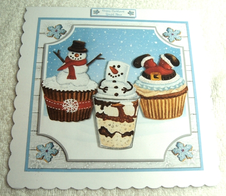 CHRISTMAS TREATS quick card by Margaret Scott