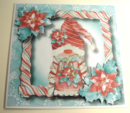 Candy Cane Christmas Gnome Bumper Kit by Margaret Scott