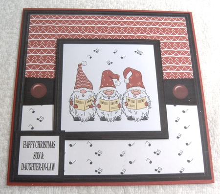 CAROL SINGING GNOMES - RELATIVES by Margaret Scott