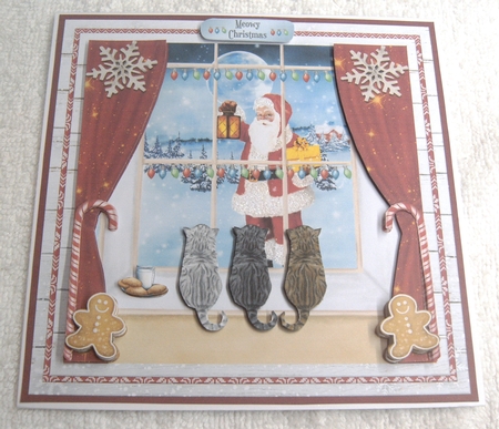 MEOWY CHRISTMAS by Margaret Scott