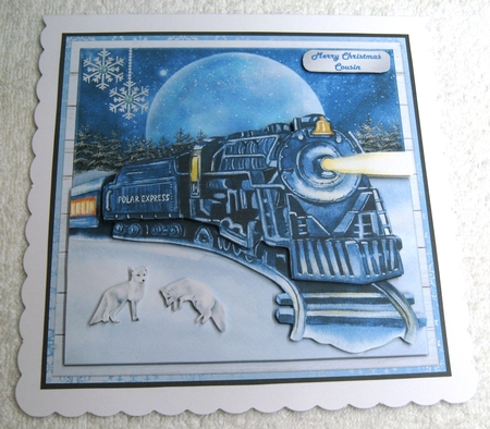 WINTER TRAIN by Margaret Scott