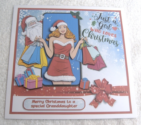 Just a girl who loves Christmas by Margaret Scott