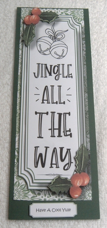 Lge DL Christmas Quote Bumper Kit by Margaret Scott