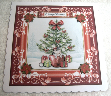 Meowy Christmas by Margaret Scott