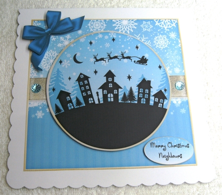 Silhouette Christmas Bumper Kit by Margaret Scott