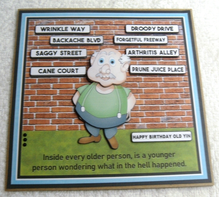 GETTING OLDER - MAN by Margaret Scott