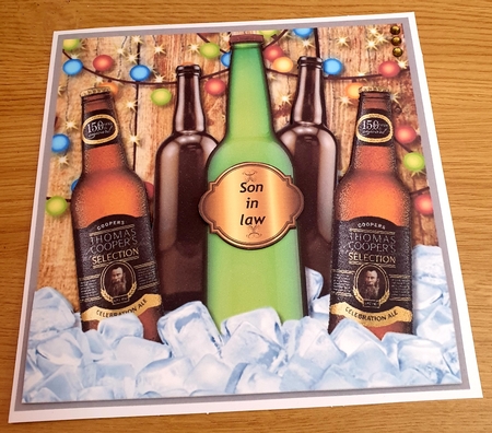 Beer, Birthday, Milestone Birthday or Fathers Day by Margaret Scott