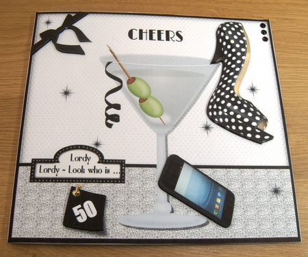 Black Shoes and Martini  by Margaret Scott