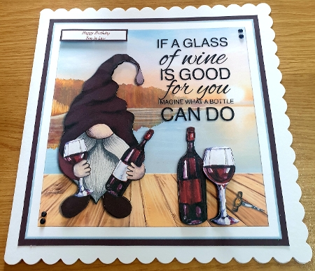 WINE IS GOOD FOR YOU by Margaret Scott