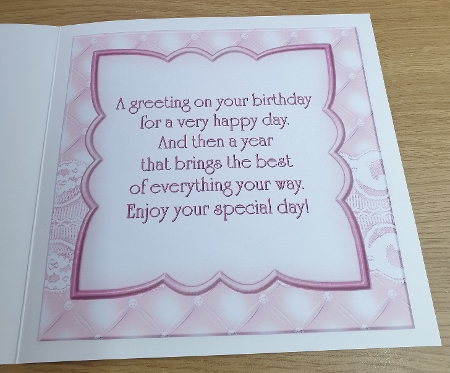 Kit & Inserts Pink  Lace  by Margaret Scott