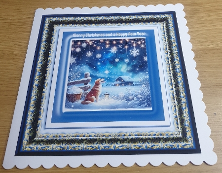 Moulded Gold Frames-Cool by Margaret Scott