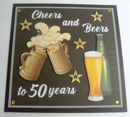 Cheers and Beers to 50 Years by Margaret Scott