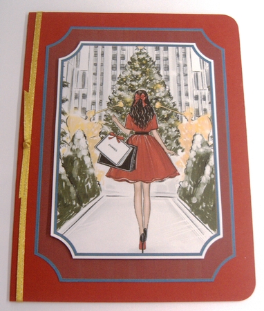 Bumper Kit  ~ 10 Lovely Ladies Christmas Card Toppers by Margaret Scott