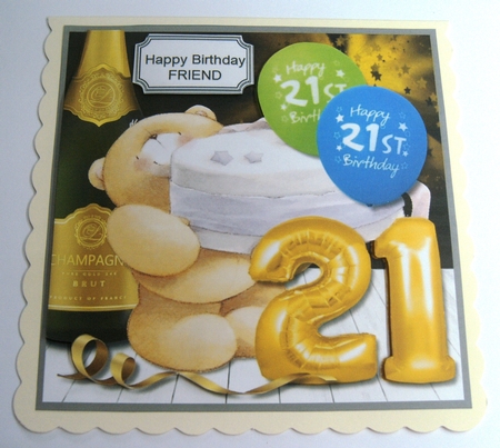 Forever Friends 21st Birthday by Margaret Scott