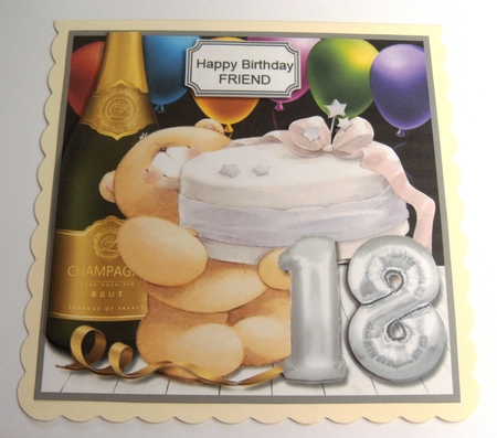 Forever Friends 18th Birthday by Margaret Scott