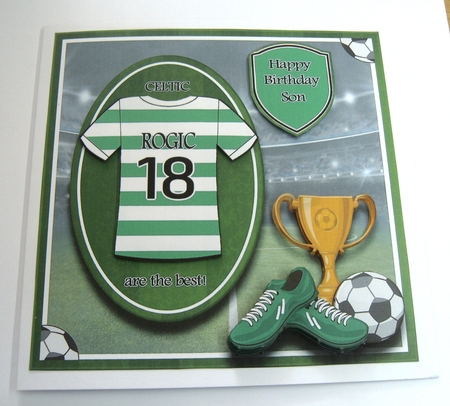 8x8 Celtic Football Bumper Kit - x10 A4 Sheets  by Margaret Scott