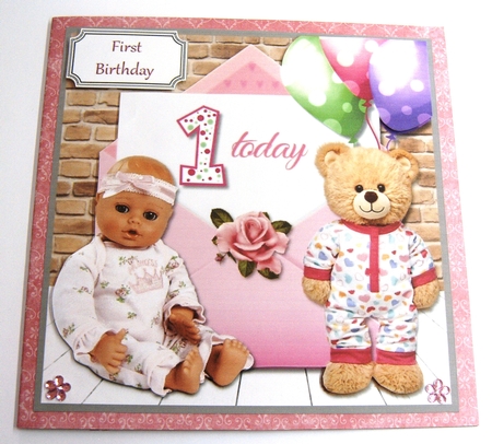 First Birthday Girl by Margaret Scott