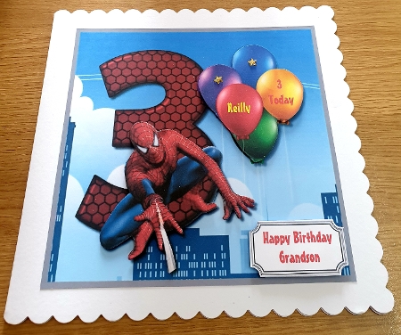 Spiderman Three Today by Margaret Scott