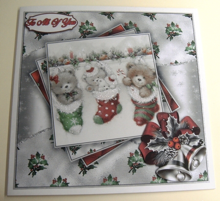 Teddy Bear Christmas 1&2 Bumper Kit #1    by Margaret Scott