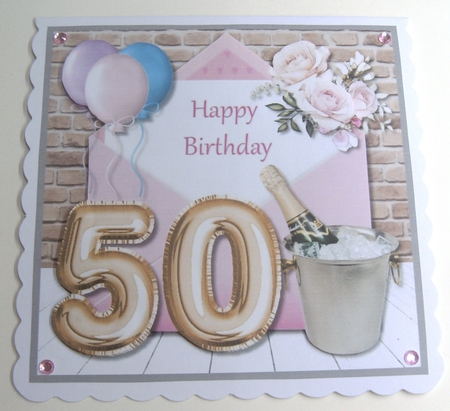 50th Birthday by Margaret Scott