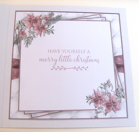 Merry Christmas Pink Topper Kit #1 by Margaret Scott