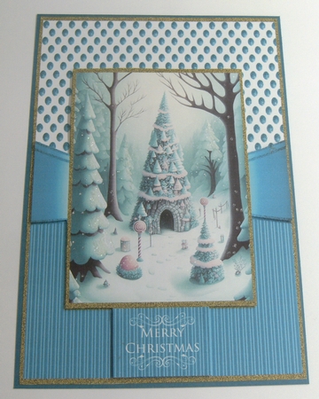 whimsical fantasy Christmas tree. by Margaret Scott