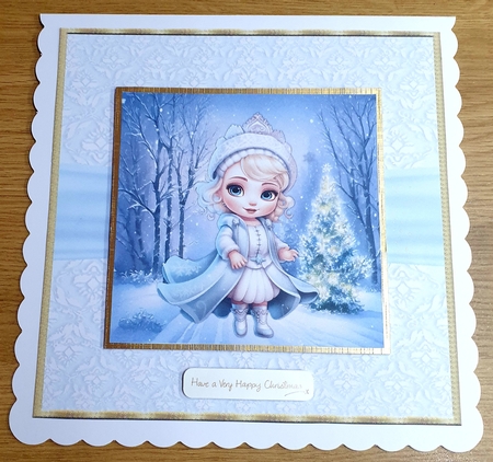 Ribbon Wrap Backgrounds-Christmas Time by Margaret Scott
