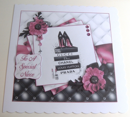 Birthday Fashion 2 Pink Bumper Kit #1   by Margaret Scott