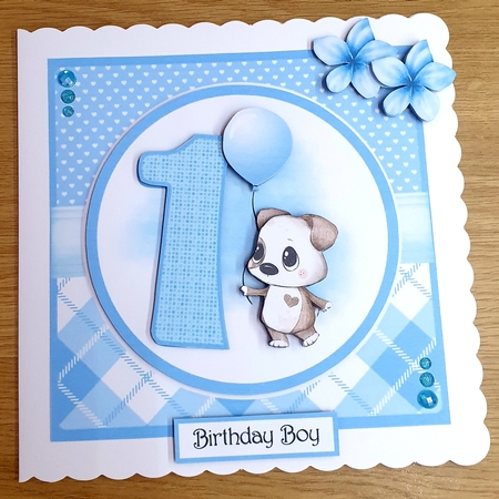 Baby Boys 1st Birthday by Margaret Scott