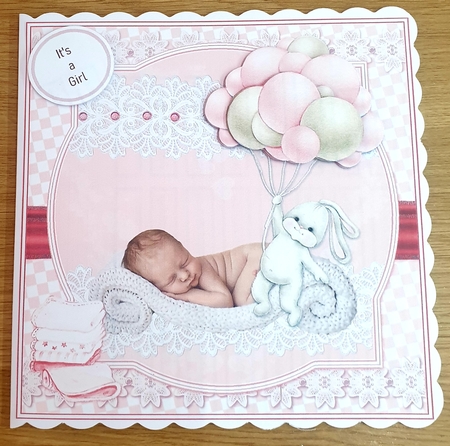 New Baby Girl by Margaret Scott