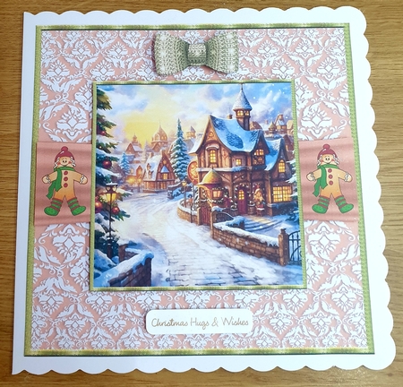 Sweet gingerbread villages 1 by Margaret Scott