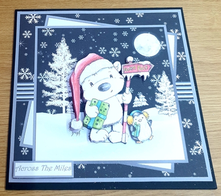 North-pole delivery 7x7 by Margaret Scott