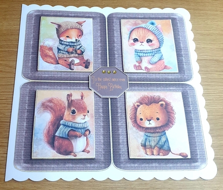 AI CU Cute Animals by Margaret Scott