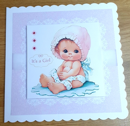 Cute Baby Girls by Margaret Scott