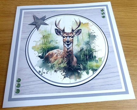 Wild and Free - The Stag by Margaret Scott