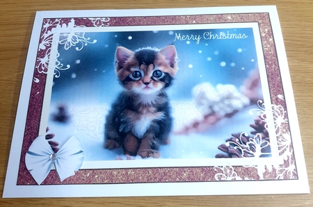 Winter Wonderland Bows 5 by Margaret Scott