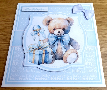 NEW BABY BOY - bumper kit by Margaret Scott