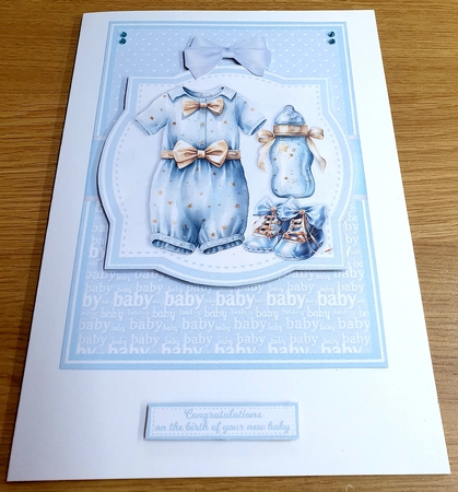 NEW BABY BOY - bumper kit by Margaret Scott