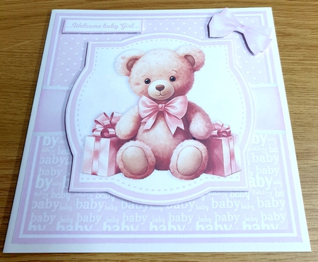 NEW BABY GIRL - bumper kit by Margaret Scott