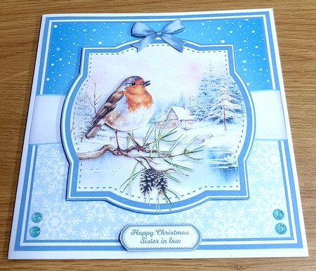 BIRDS IN THE SNOW by Margaret Scott