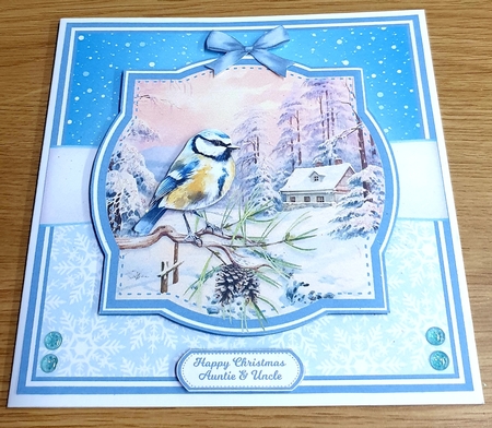 BIRDS IN THE SNOW by Margaret Scott