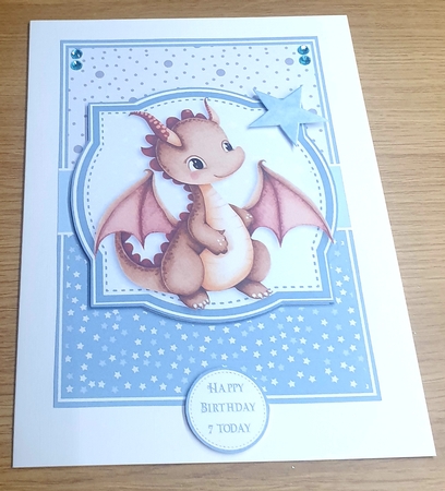 5X7 & 6X6 - LITTLE DRAGONS by Margaret Scott