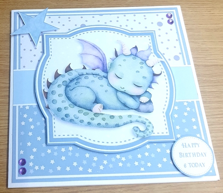 5X7 & 6X6 - LITTLE DRAGONS by Margaret Scott