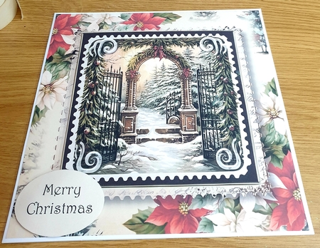 Mixed Vintage Christmas Stamps 1 Multi Topper Kit by Margaret Scott