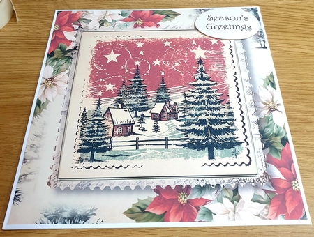 Mixed Vintage Christmas Stamps 2 Multi Topper Kit by Margaret Scott