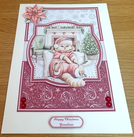 CATS AT CHRISTMAS 2 by Margaret Scott