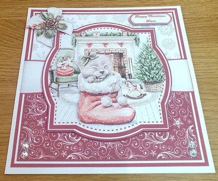 CATS AT CHRISTMAS 2 by Margaret Scott