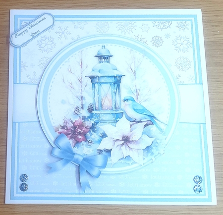 WINTER BLUEBIRDS by Margaret Scott