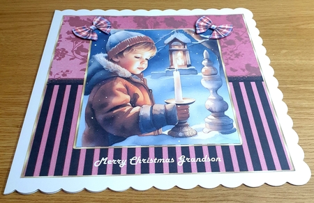 Boy With Candle Artwork by Margaret Scott