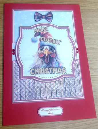 FUNNY CHRISTMAS ANIMAL TOPPER KIT by Margaret Scott